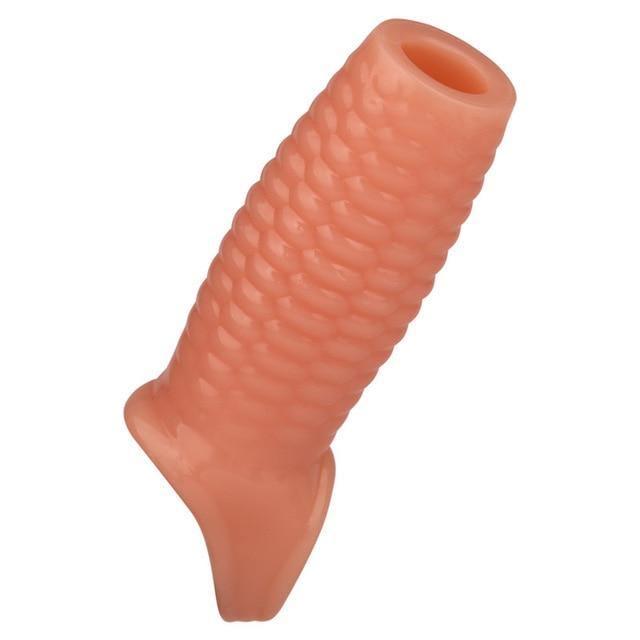 Silicone Reusable Condoms Penis Sleeve Cover - SxLife Official