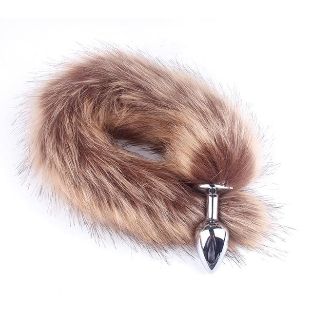 Silicone Anal Plug Fox Tail - SxLife Official