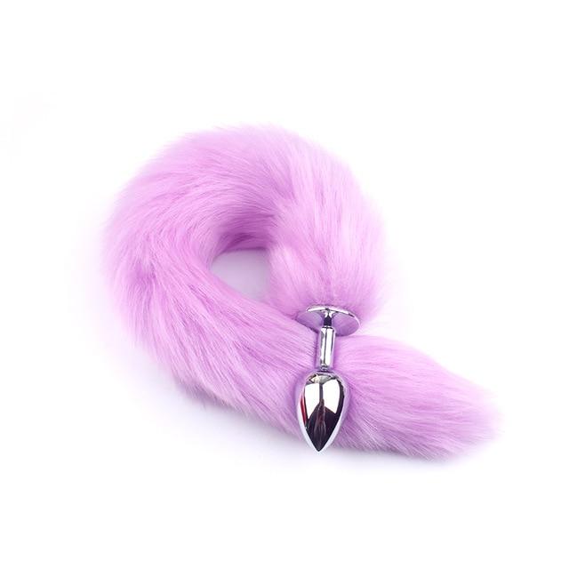 Silicone Anal Plug Fox Tail - SxLife Official