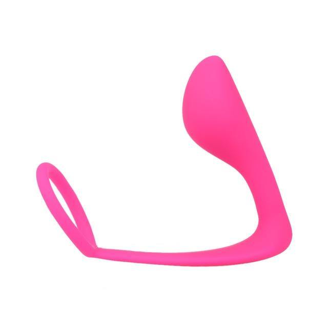 Silicone Prostate Stimulator Butt Plug Ring - SxLife Official