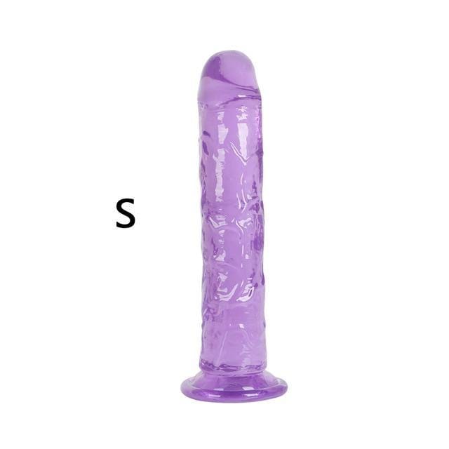 Strong Suction Cup Soft Jelly Dildo - SxLife Official