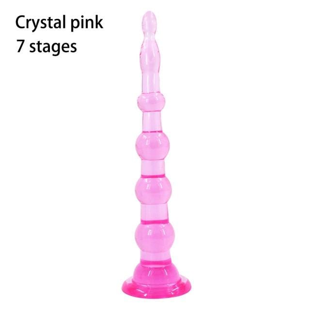 Women Rubber Anal Plug Beads Long Orgasm Vagina - SxLife Official