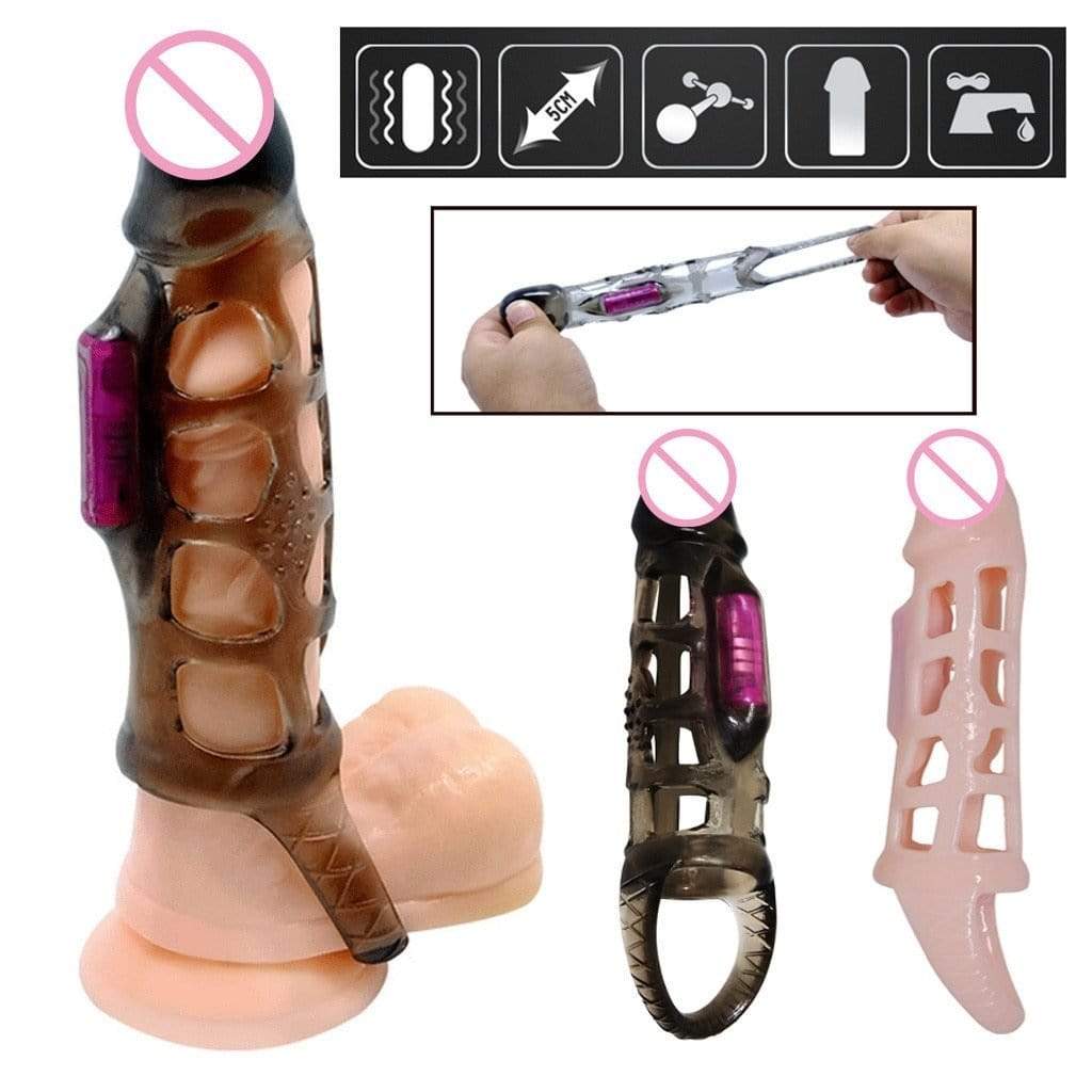 Silica Gel Highly Elastic Dildo Extender - SxLife Official