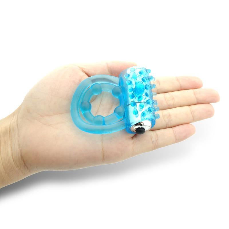 Silicone Time Delay Penis Ring Vibrator for Men - SxLife Official