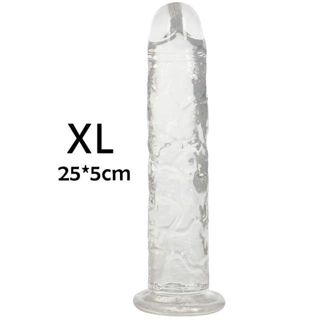 Strong Suction Cup Soft Jelly Dildo - SxLife Official