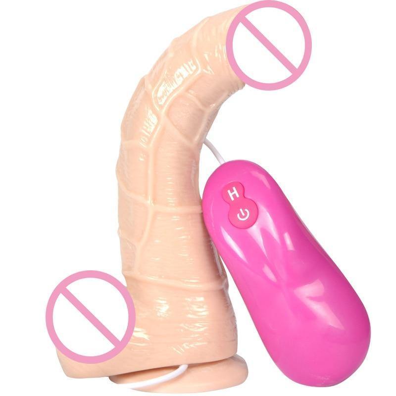 USB Charging Swing Vibrating Realistic Dildo - SxLife Official